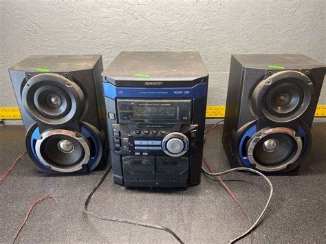 Sharp Stereo System Metzger Property Services Llc