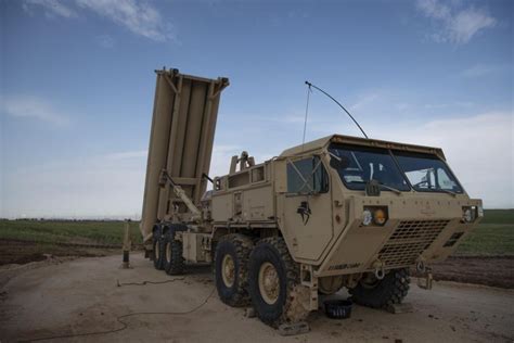 Us Says Thaad Anti Missile System Is Now In Place In Israel