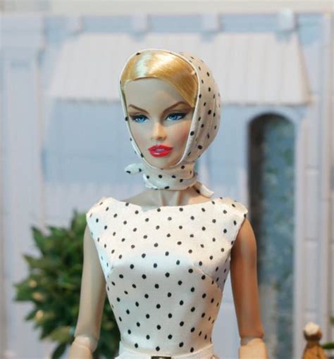 OOAK Vintage Style Polka Dot Outfit For Silkstone Barbie Vintage