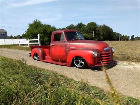 1950 Chevy 3100 Truck Rat Rod Hot Rod Bagged Patina V8 Air Ride