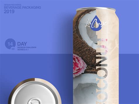 La Croix Coconut by Brian White on Dribbble