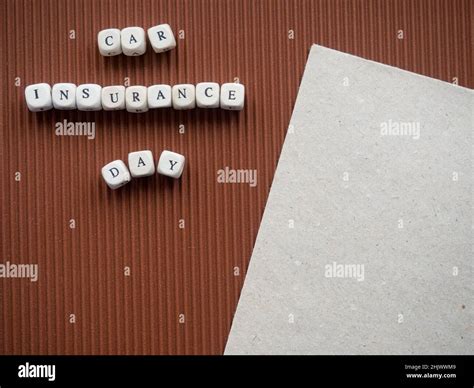 Car Insurance Day Stock Photo Alamy