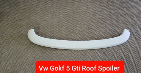 Vw Golf 5 Gti Roof Spoiler Seeger D See Dat M