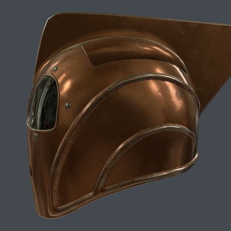 Rocketeer Helmet 3d Model