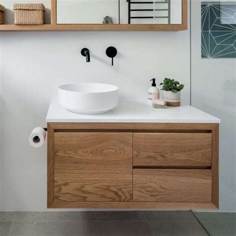 Solid Timber Bathroom Vanity Units Artcomcrea