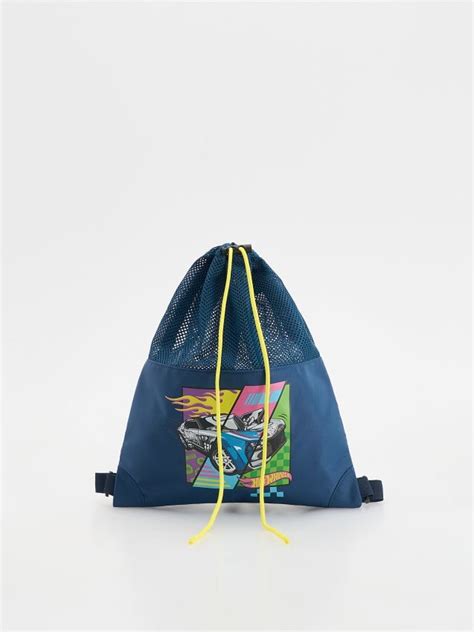 Plecak Worek Hot Wheels Kolor Granatowy Reserved Ea X