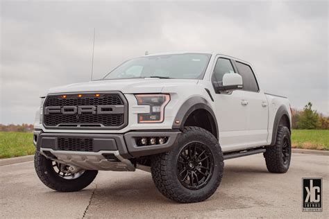 Ford F 150 Raptor White Fuel Off Road Rebel 5 D679 Wheel Front