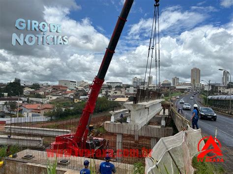 Viaduto José Domingos Filho Começa Receber As Vigas De Sustentação Dos