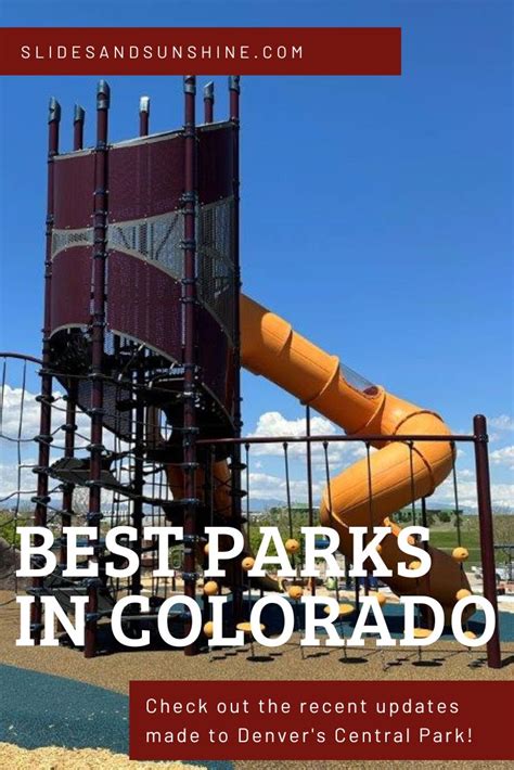 New Playground at Central Park in Denver CO | Slides and Sunshine