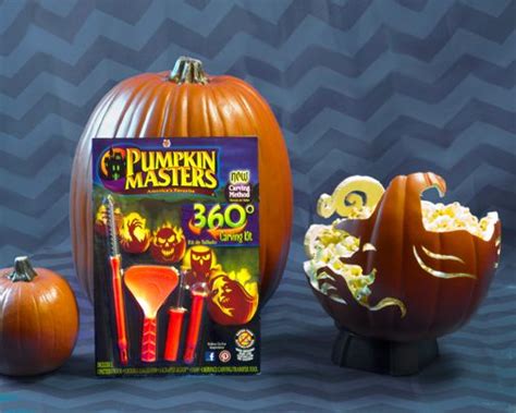 Pumpkin Masters 360 Carving Kit Includes Specially Designed Patterns