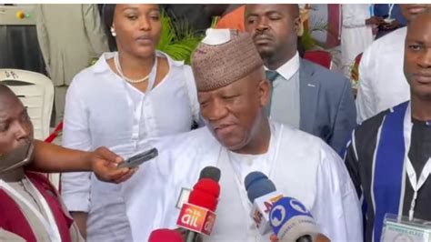 Senate Presidency More Senators Elect Queue Behind Yari