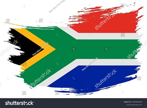 South African Flag Vector