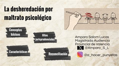 DESHEREDACIÓN MALTRATO PSICOLÓGICO by Amparo S on Prezi