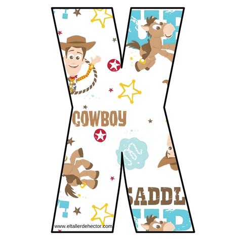 Toy Story Alphabet Letters Png 3 El Taller De Hector