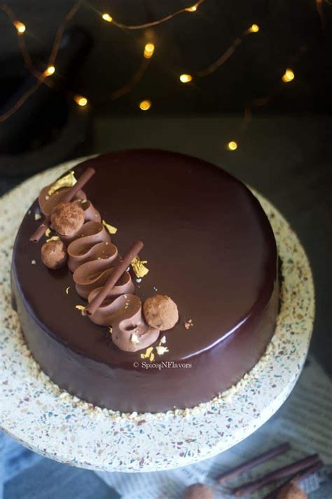 Rich And Classy Eggless Dutch Truffle Cake Recipe Easy Chocolate