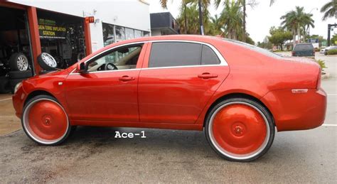 Ace 1 C2c Customs Chevy Malibu On 26 Dub Floaters