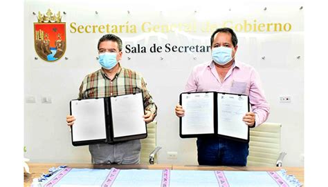 Firma Ismael Brito Convenio Con El Conalep Escena Chiapas