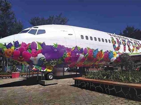 Utopía avión convertido en biblioteca Diario Necochea