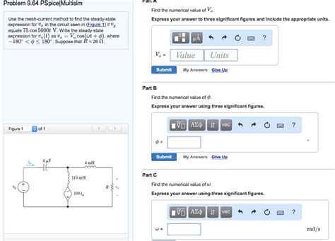 Solved Problem Pspice Multisim Part A Find The Chegg