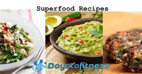 Superfood Recipes | Days To Fitness