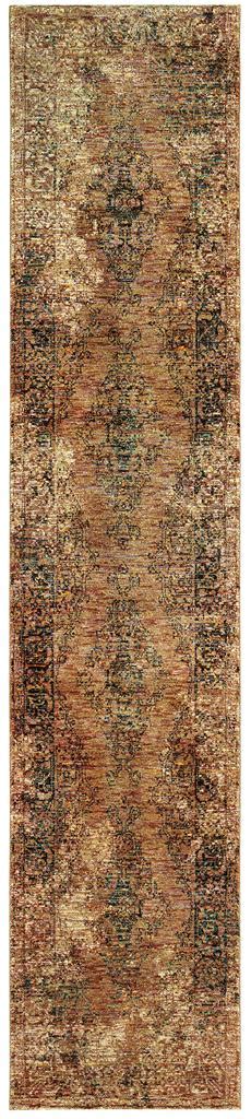 Oriental Weavers Andorra 6845d Gold Brown Area Rugs Carpetmart