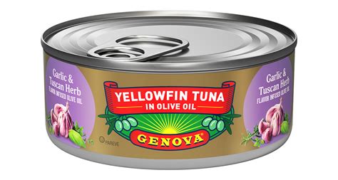 Yellowfin Tuna In Extra Virgin Olive Oil With Sea Salt Genova Seafood