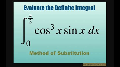 Evaluate Definite Integral Cos X Sin X Dx Over Pi Using