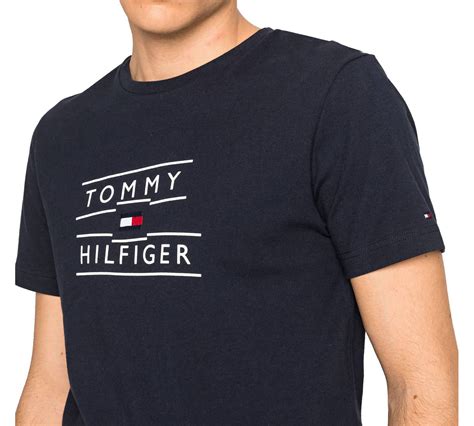 Tommy Hilfiger Taping Stacked T Shirt MW0MW26710 MENNY CZ