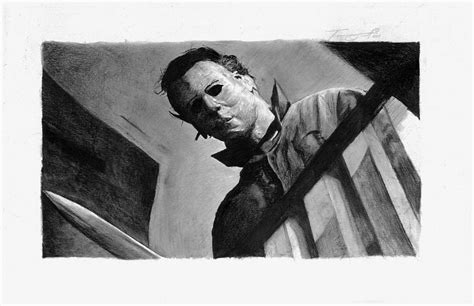 Michael Myers Drawing Step Step