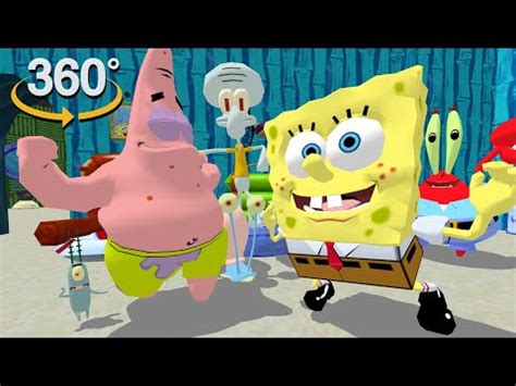 Spongebob Squarepants 360 Dance Party The First 3D VR Game