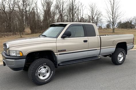 33k Mile 2002 Dodge Ram 2500 Slt Quad Cab Cummins 4x4 For Sale On Bat Auctions Sold For