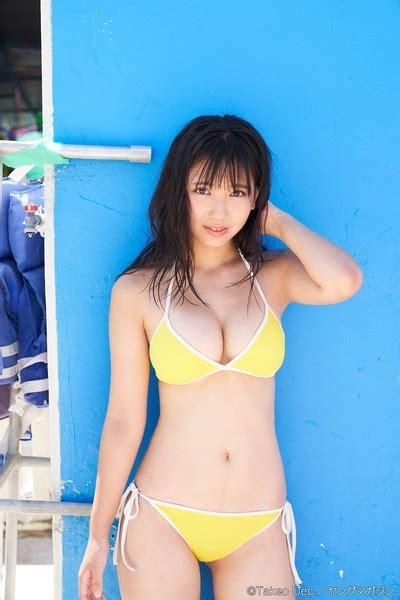 沢口愛華B85 Fカップ ミスマガジン2018グランプリの15歳爆乳水着画像2 グラビア銀河