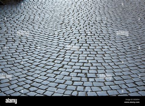 Cobbles. The ancient stone pave in the old town Stock Photo - Alamy