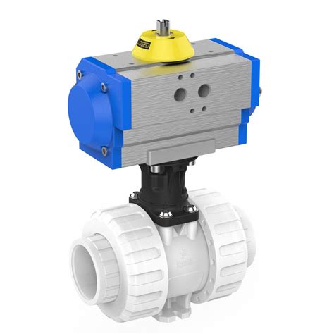 Pneumatically Actuated Valve Ball 2 Way Ritm Industry