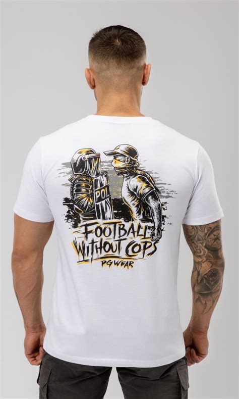 T Shirt No Cops White Ultras Tifo Shop