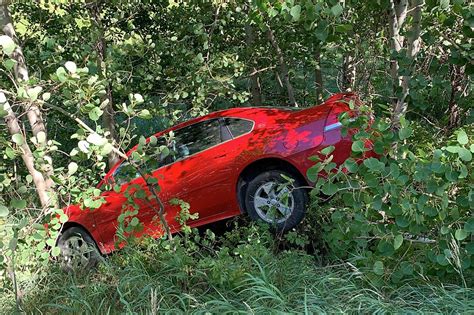 Grey Eagle Man Falls Asleep At The Wheel Crashes Into Ditch