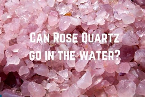 Can Rose Quartz Go In The Water And Salt Water Earth Eclipse