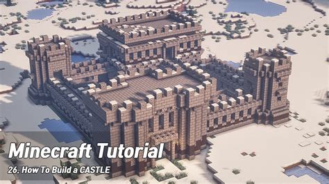 Minecraft Tutorial How To Build A Stone Brick Castle Quick Tutorial