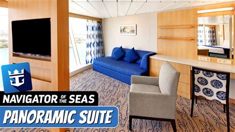 Navigator Of The Seas Ocean View Panoramic Suite Walkthrough Tour