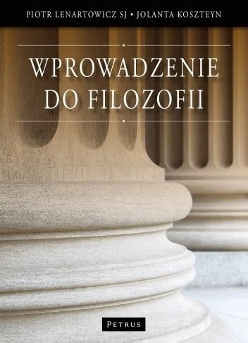 Wprowadzenie do filozofii Okładka książki Wprowadz Białystok