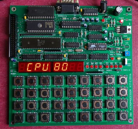 Synthelectro: The Wichit Sirichote Z80 MICROPROCESSOR KIT.