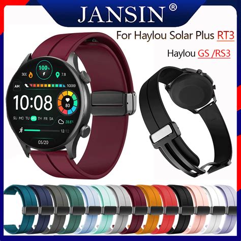 Magnetic D Buckle Band Haylou Solar Plus Rt Watchband Haylou Gs