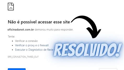 NÃO É POSSIVEL ACESSAR ESSE SITE Solução Mais facil e rapida 2021