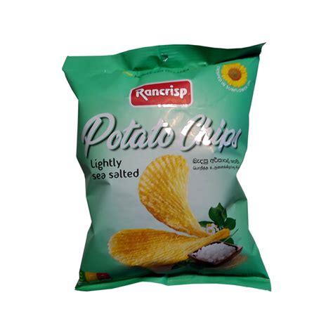 Rancrisp Lightly Sea Salted Potato Chips Made In Sri Lanka