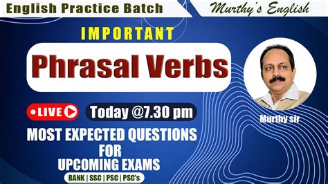 Most Important Phrasal Verbs Frequently Asked Question In SSC CGL