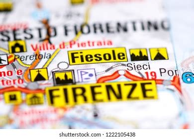 Fiesole Italy On Map Stock Photo (Edit Now) 1222105438 | Shutterstock