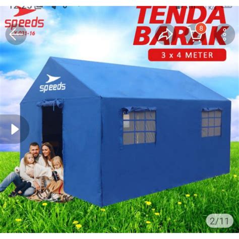 Jual Tenda Barak X Speeds Komando Peleton Regu Pramuka Shopee Indonesia