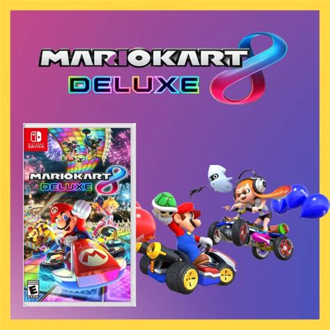 Jual Mario Kart 8 Deluxe Nintendo Switch Kaset Nintendo Switch Shopee Indonesia