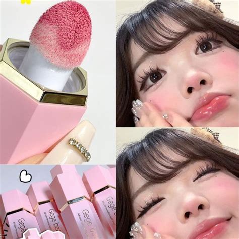 Gege Bear 6 Color Liquid Blush Naturally Nude Liquid Blush Soft Mist