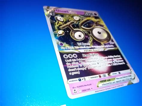 Pokémon Karte Unown VSTAR 66 195 Silver Tempest Ultra Rare Kaufen auf